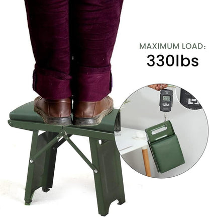 Ultra-Comfort Metal Folding Stool