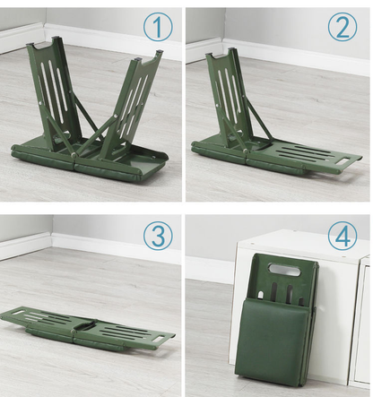 Ultra-Comfort Metal Folding Stool