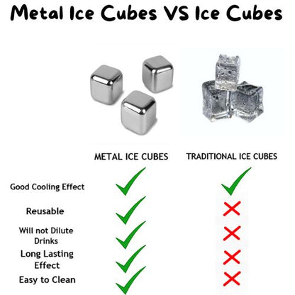 Metal Ice Cubes