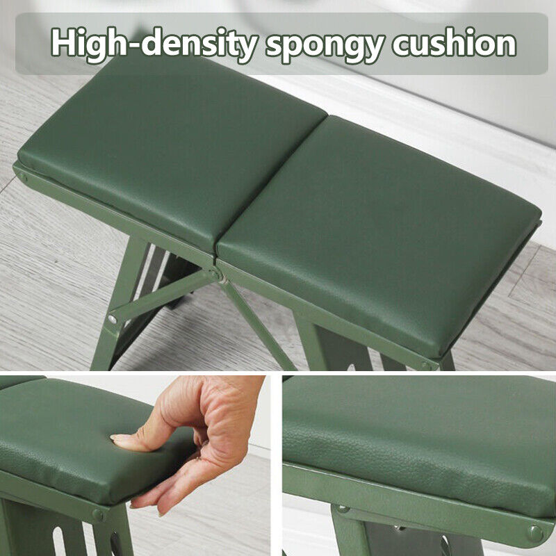 Ultra-Comfort Metal Folding Stool