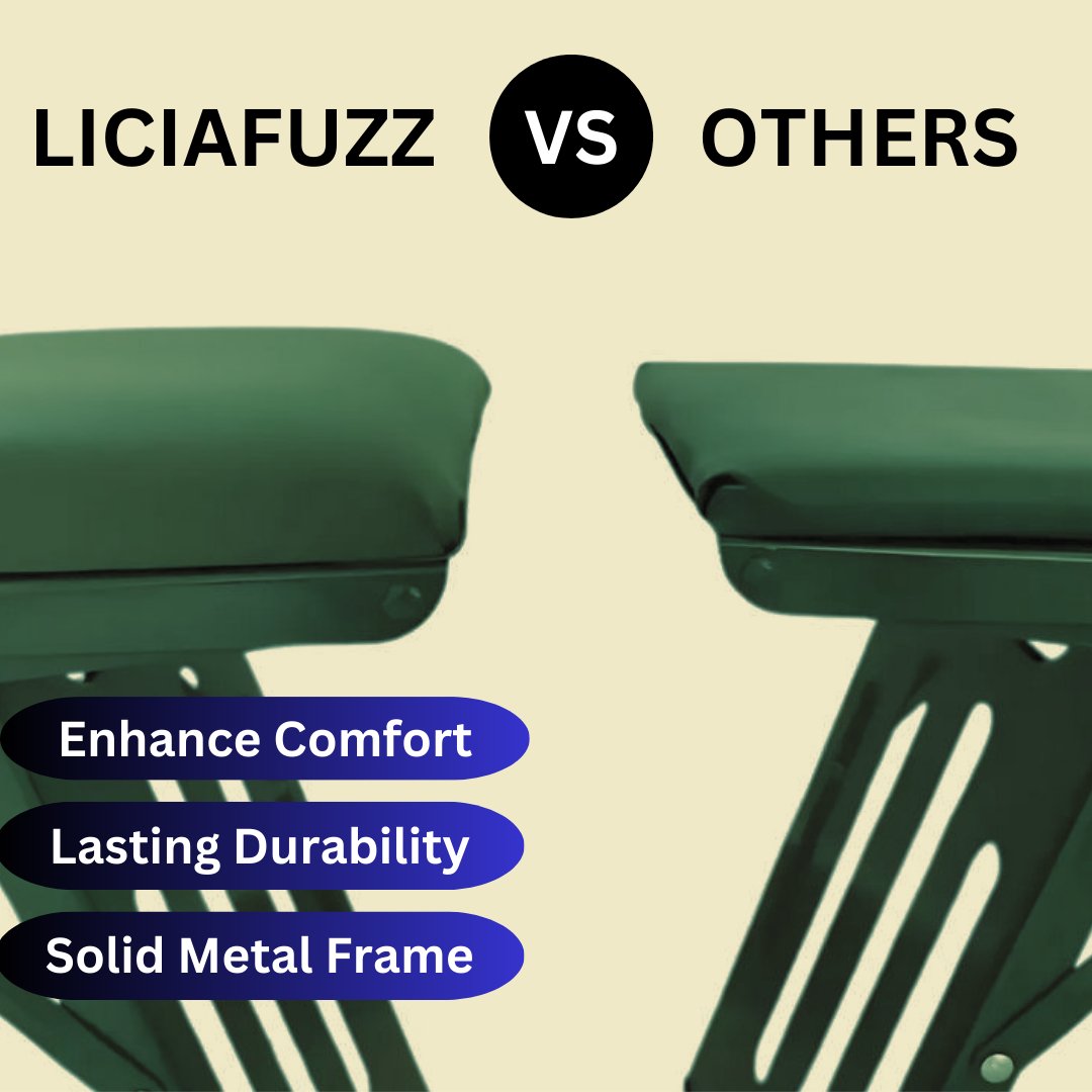 Ultra - Comfort Metal Folding Stool - Licia Fuzz